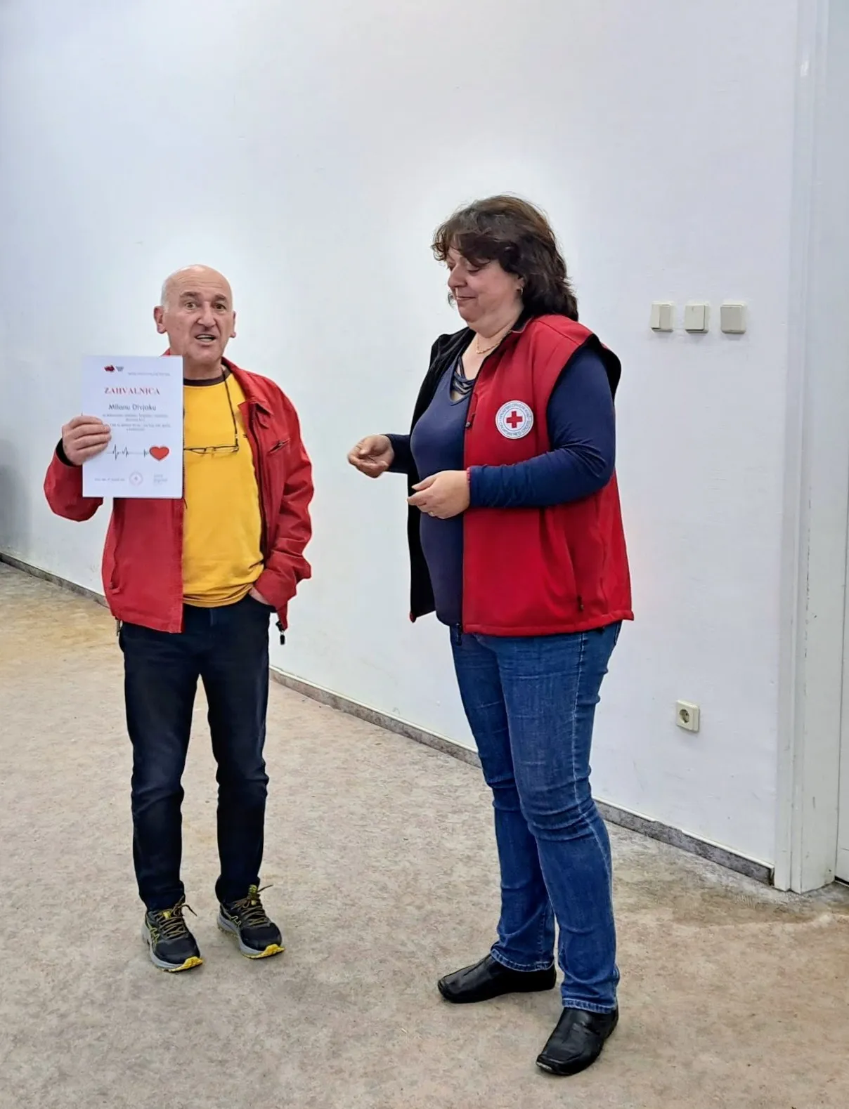 Fotografija iz galerije Crvenog križa