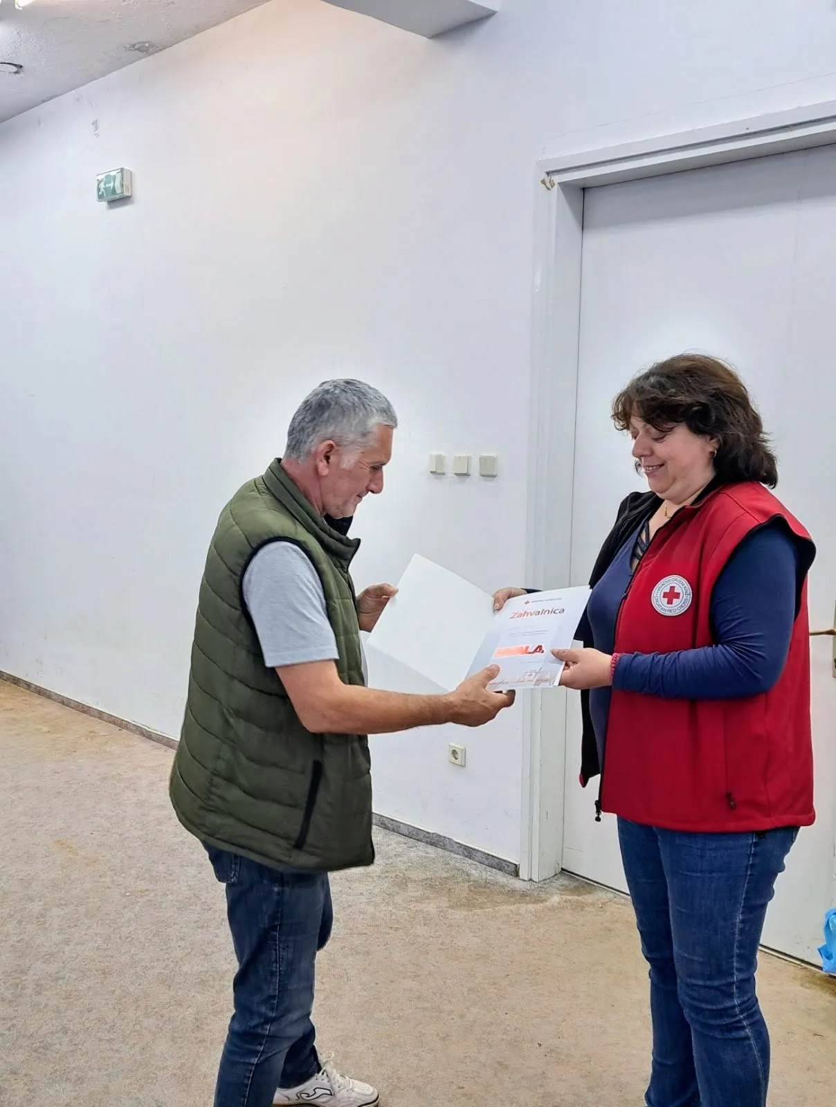 Fotografija iz galerije Crvenog križa